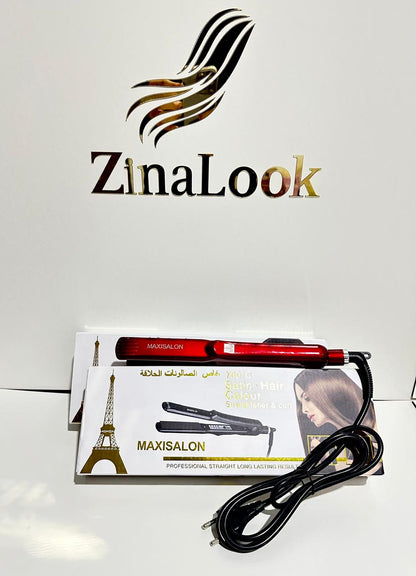 lisseur maxisalon+brosse one step+sèche-cheveux